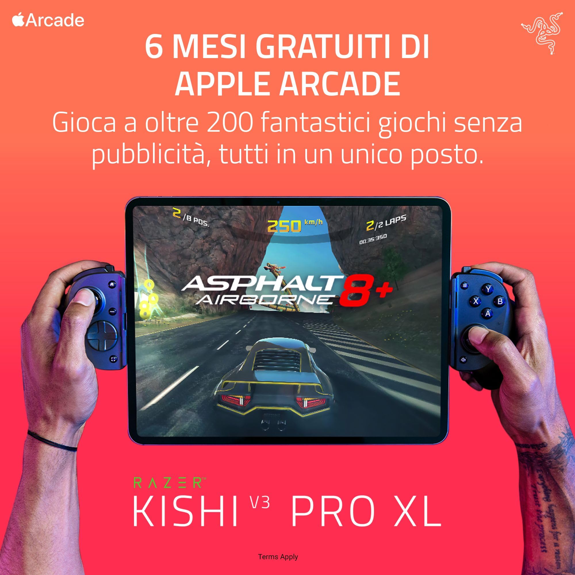 Controller Razer Kishi V3 Pro XL USB Type C Black - Dettaglio