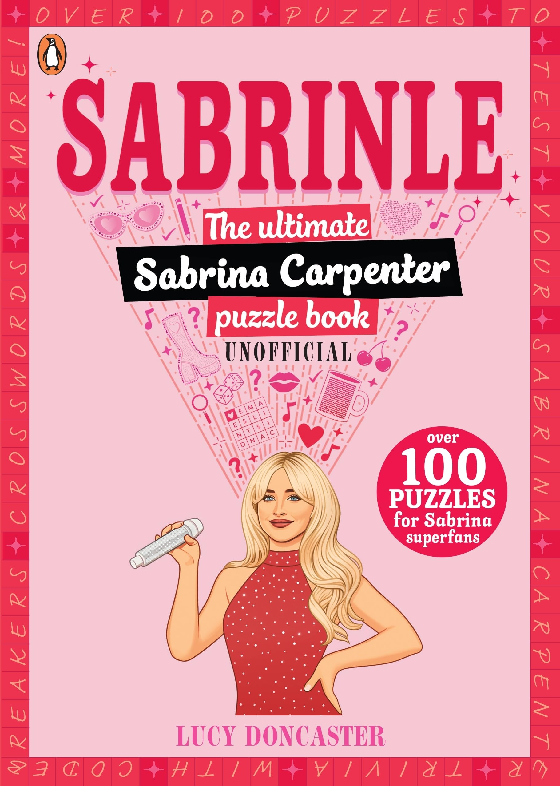 Sabrinle: The Ultimate Sabrina Carpenter Puzzle Book (Pop Star Puzzle Books)