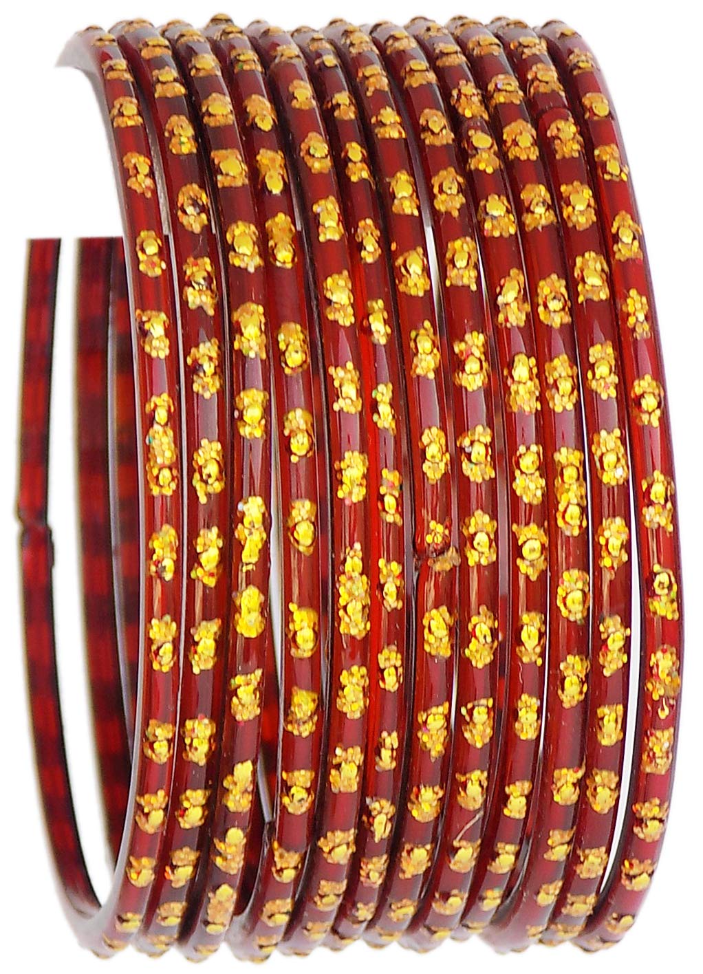 JD'Z Indian Jewelry Bangles Bollywood Bangle set bracelets for women Bridal Ethnic Dailywear Glass Bangles Set For Women Traditional