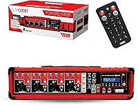 MESA DE SOM AMPLIFICADA 4 CANAIS NVK 4300 BT