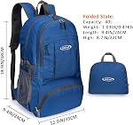 G4Free 40L Sac à dos de randonnée léger, sac à dos imperméable