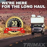 Vista 4 de Trimax SXT5 Premium 100% acero inoxidable 5/8" Clase V Cerradura de receptor extendido (3-1/2 pulgadas de longitud)