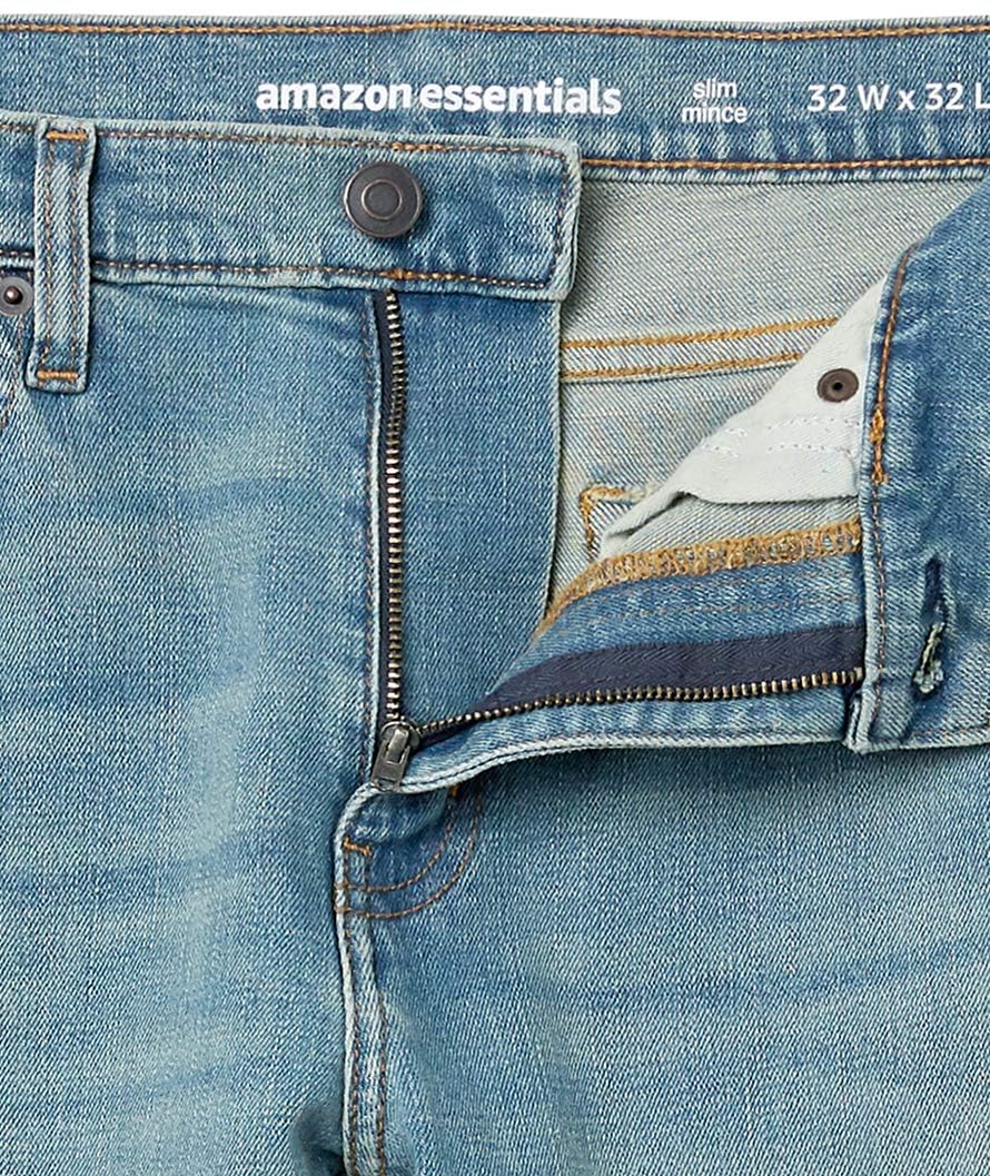 Amazon Essentials Mężczyźni Jeansy slim fit