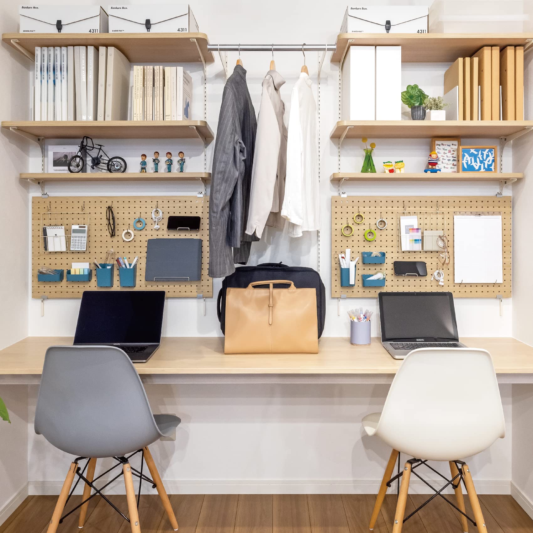 Amazon | 南海プライウッド アームハング棚柱SS パネルブラケット(有孔