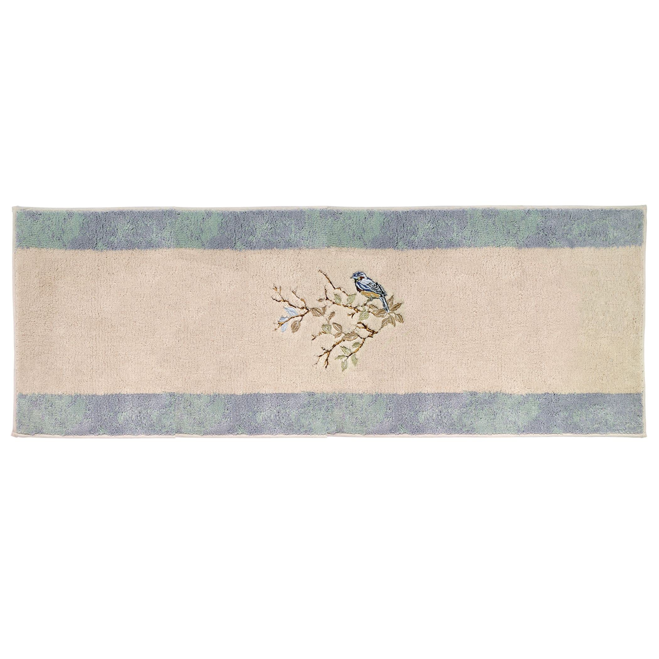 Avanti Linens - Bath Mat, Cotton Bath Rug, Stylish Home Decor (Love Nest Collection, 24" x 60")