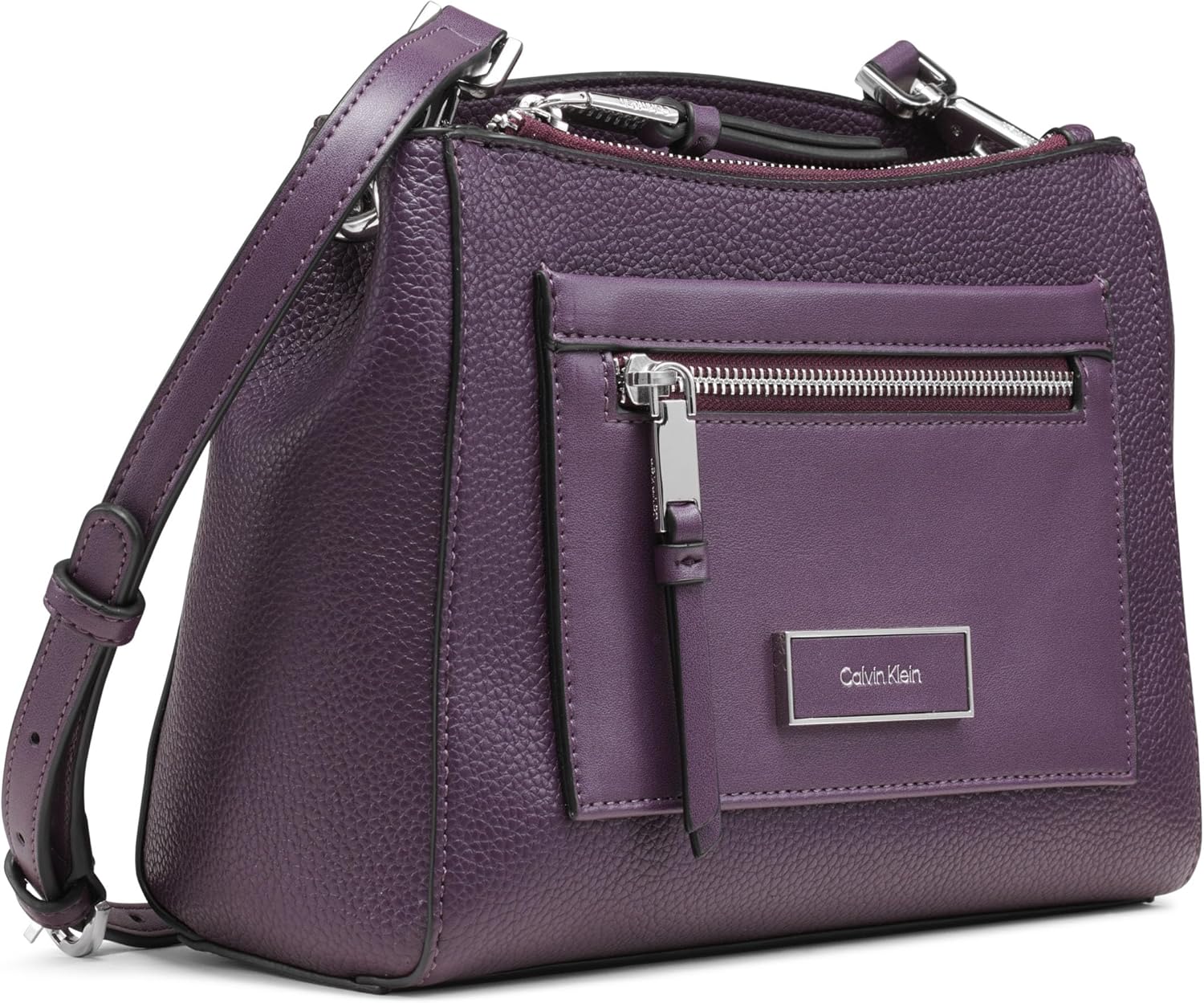 Calvin Klein womens Hadley Triple Compartment Crossbody - Image 5