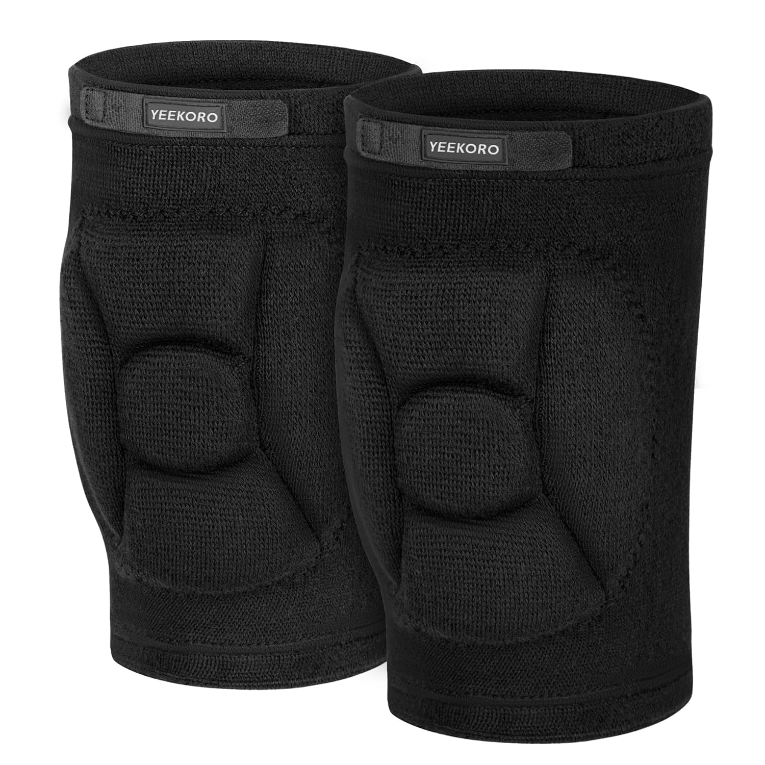 Protective Knee Pad, Volleyball Knee Pads for Men Women, Non-slip and Thick Sponge Sports Knee Pad for Volleyball Wrestling Snowboarding Workout,Medium