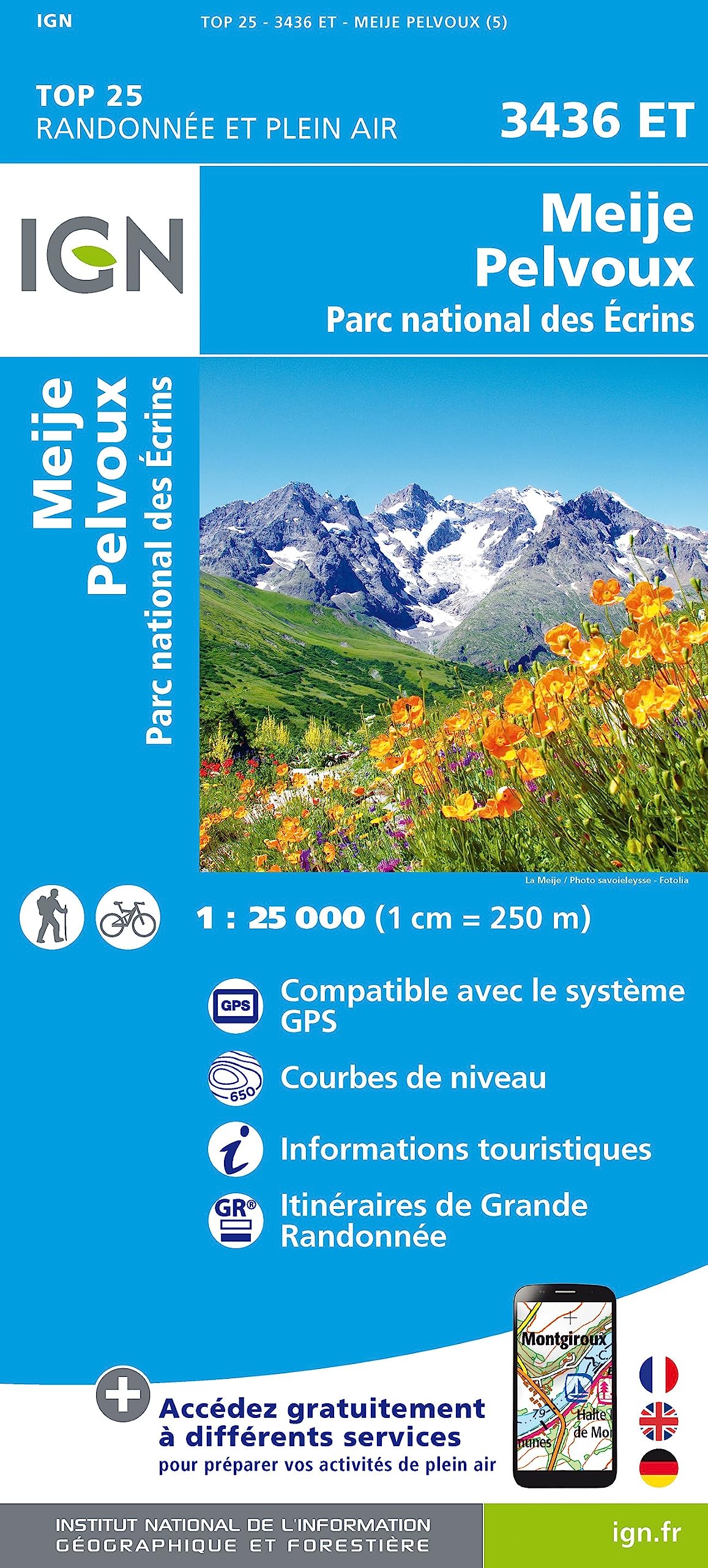Meije / Pelvoux / PNR des Ecrins: 3436ET (TOP 25)
