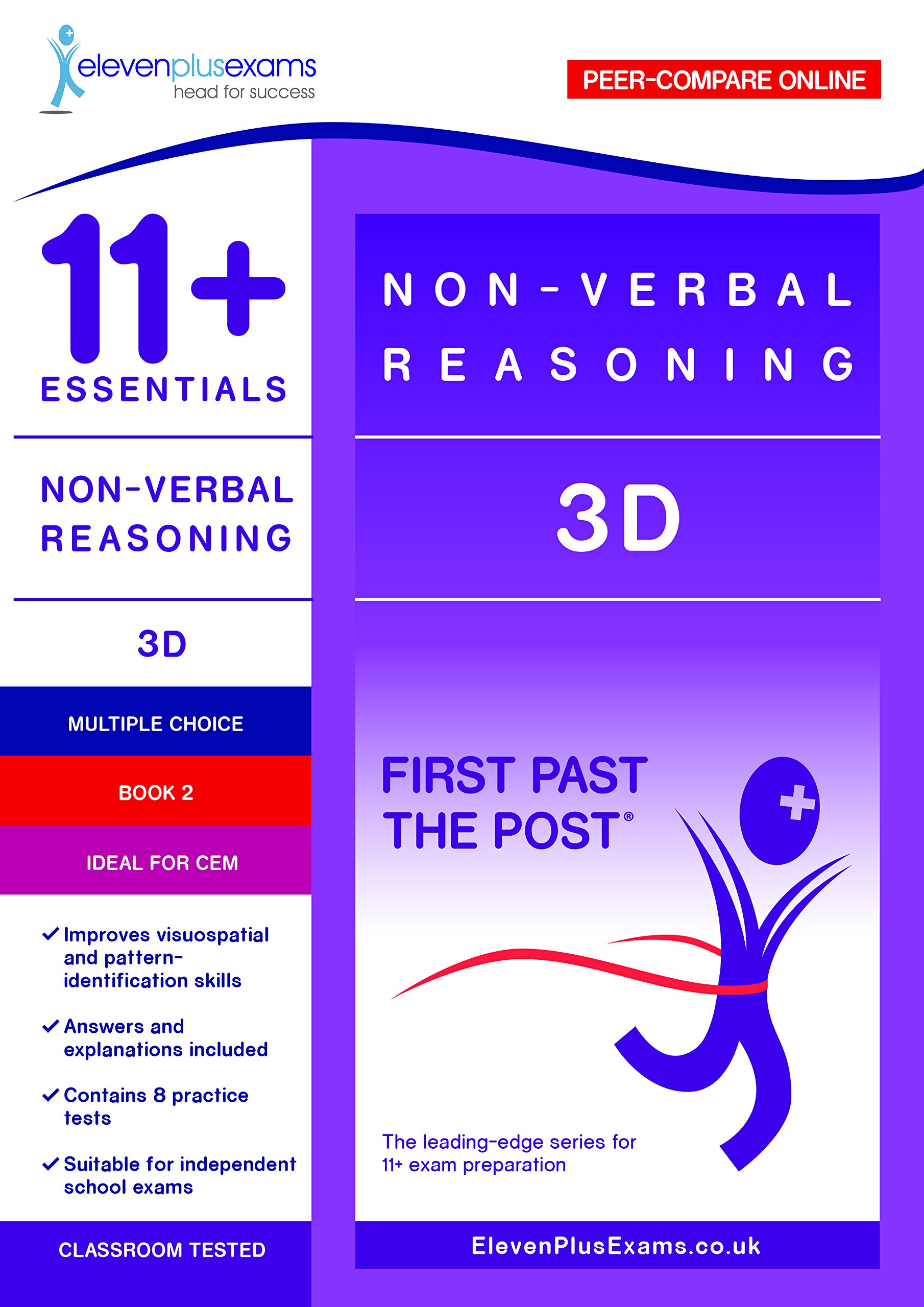 11+ Essentials Non-Verbal Reasoning: 3D Book 2 (First Past the Post)