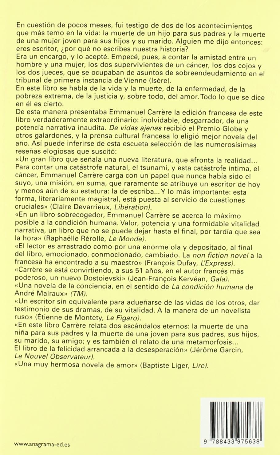 De vidas ajenas