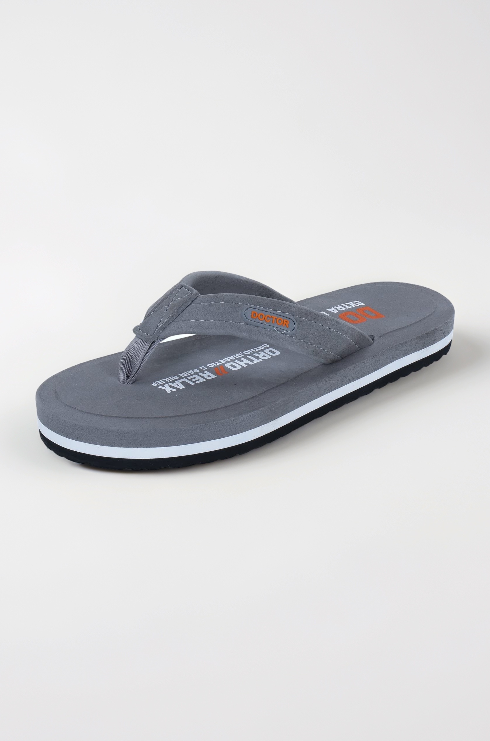 Ultra Cushion Slippers for Men's| Lightweight & Comfortable| Orthopedic & Diabetic| Casual & Stylish| Non-Slip Durable Mcr Dr Chappals & House Flip flops For Gent's & Boy’s D-32