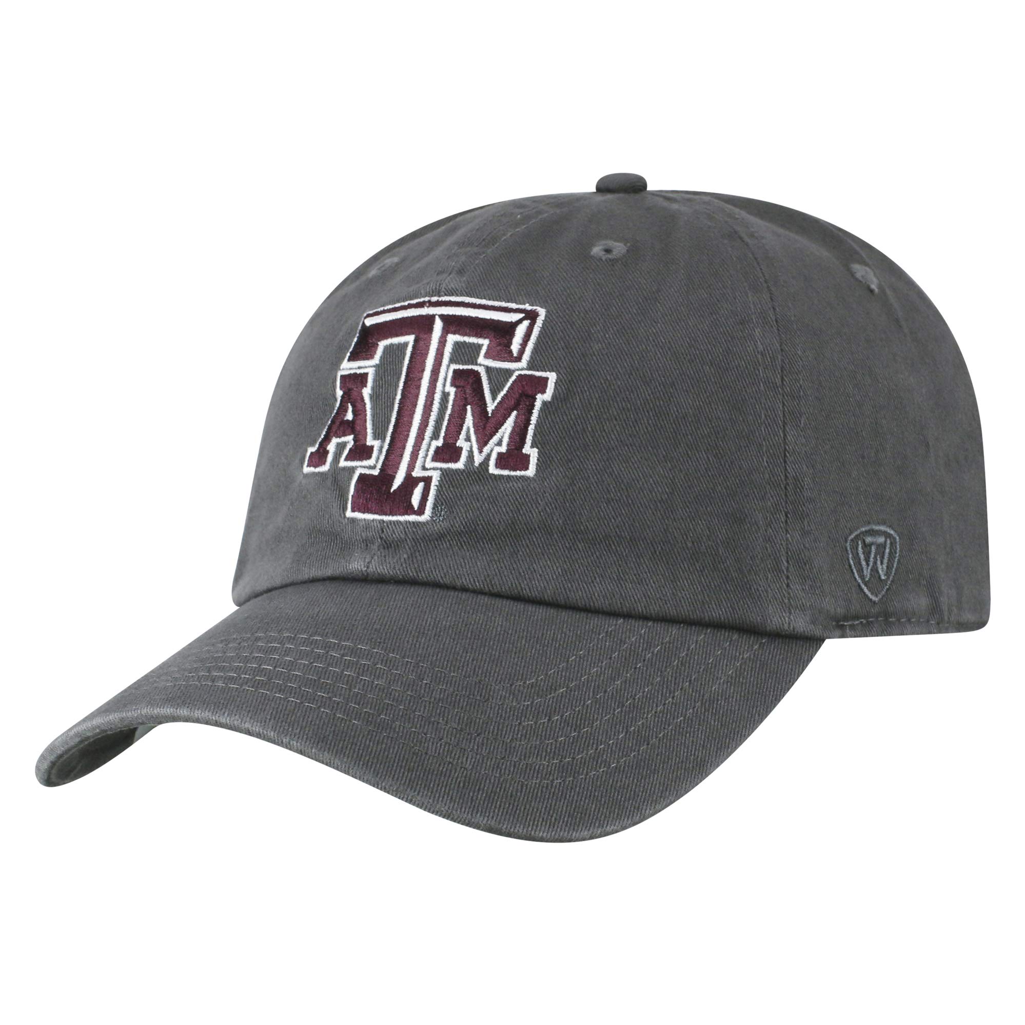 Top of the WorldMen's Adjustable Relaxed Fit Charcoal Icon Hat