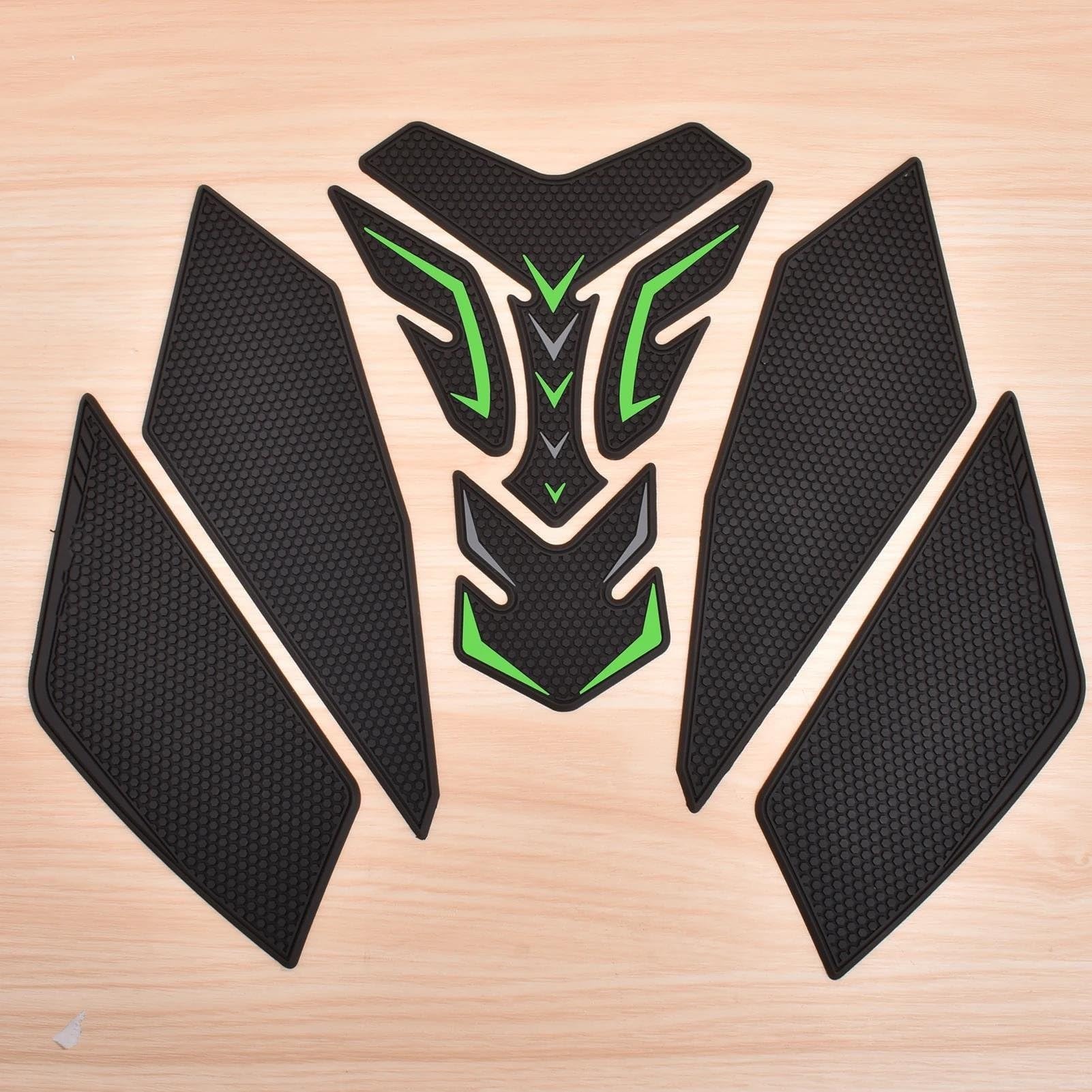 Motorcycle Tank Traction Side Pads Knee Grip Fuel Decal Protect Accessories for Kawasaki for Z900 2019 2020-2024 Bike Tank Film(Color3)
