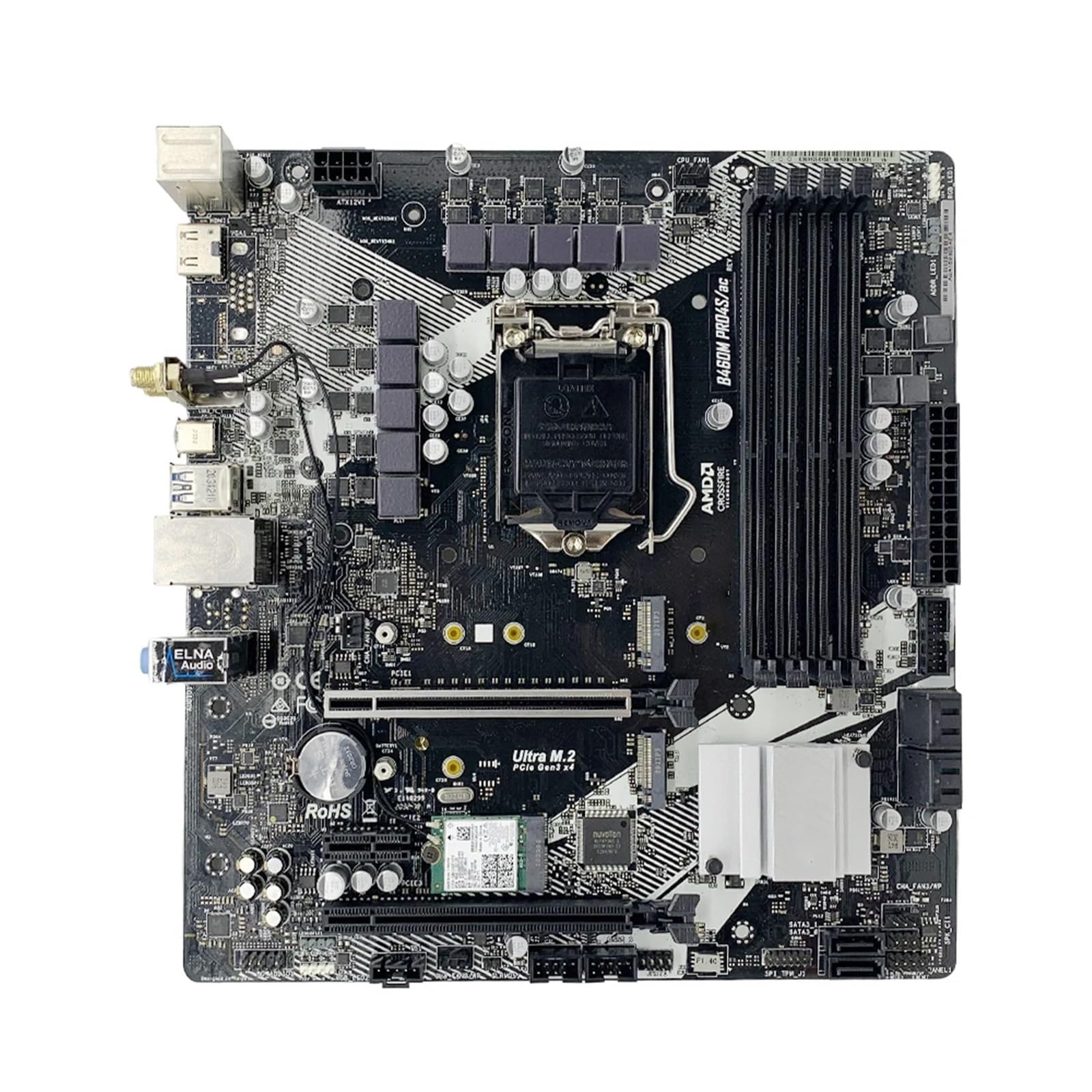 Motherboard Fit for ASRock B460 B460M Pro4s/AC Motherboard LGA