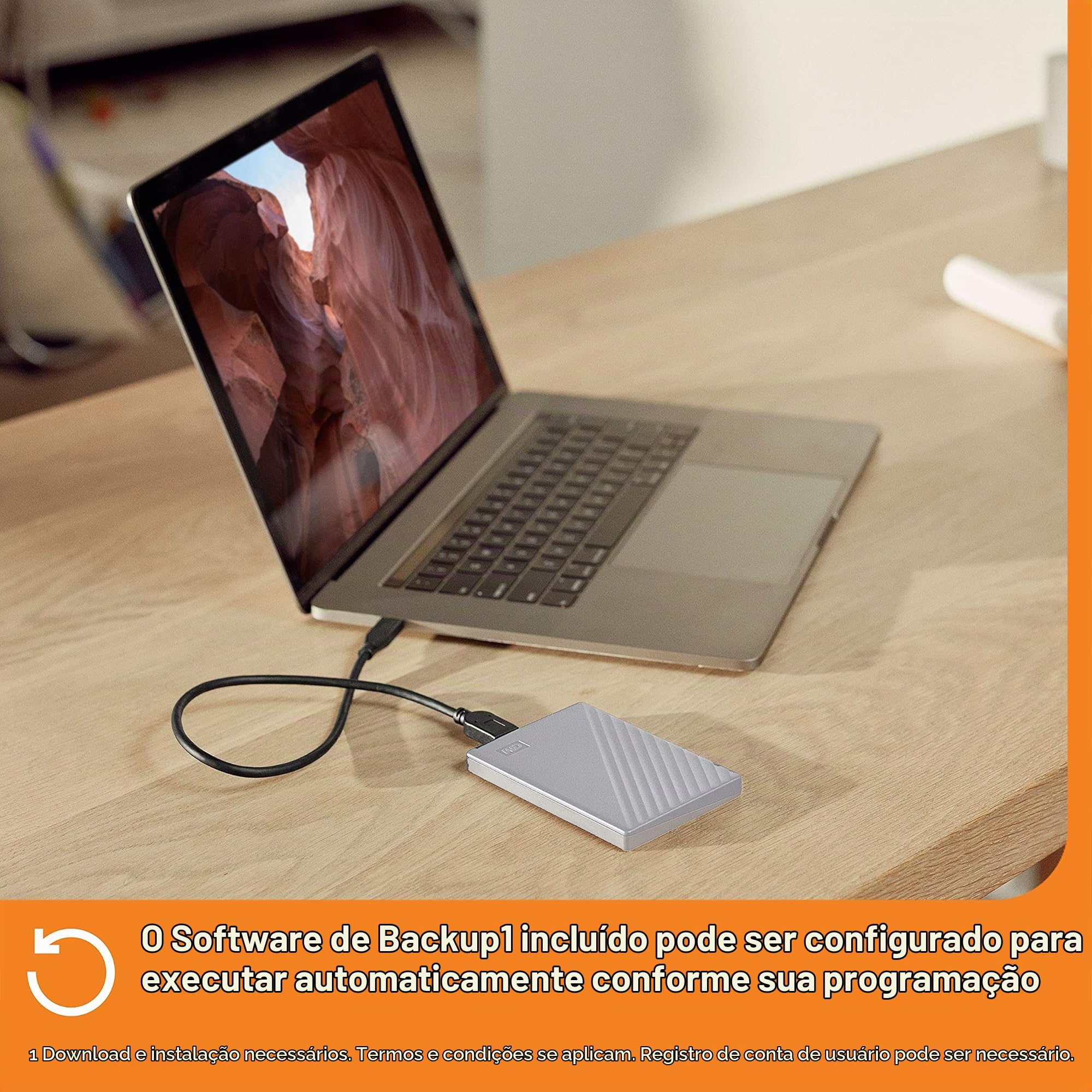 Western Digita製　WD My Passport　2TB 外付HDD Western Digital Disco rígido externo portátil de 2 TB My Passport