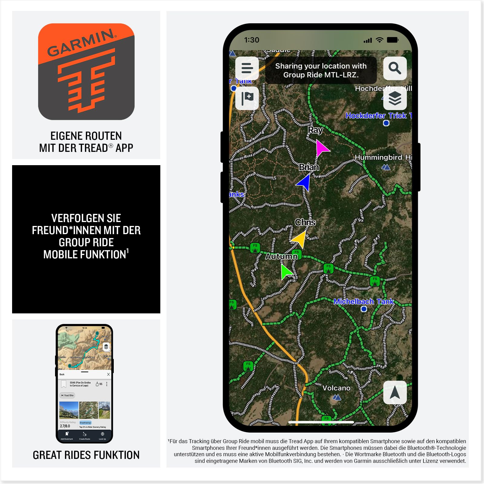 Garmin zūmo XT3-6-Zoll, Motorrad-Navi, HD-Farbdisplay, Satellitenbilder, Michelin-Strecken, vorinstallierte EU-Karte, Schräglagenanzeige, Verkehrs- und Wetteranzeige, Lap Time Übersicht