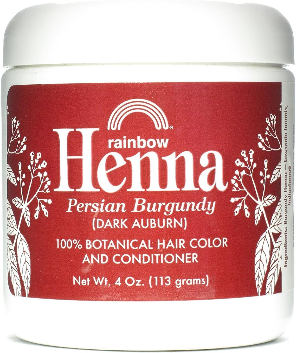 Henna Persian Burgundy 4 Oz2