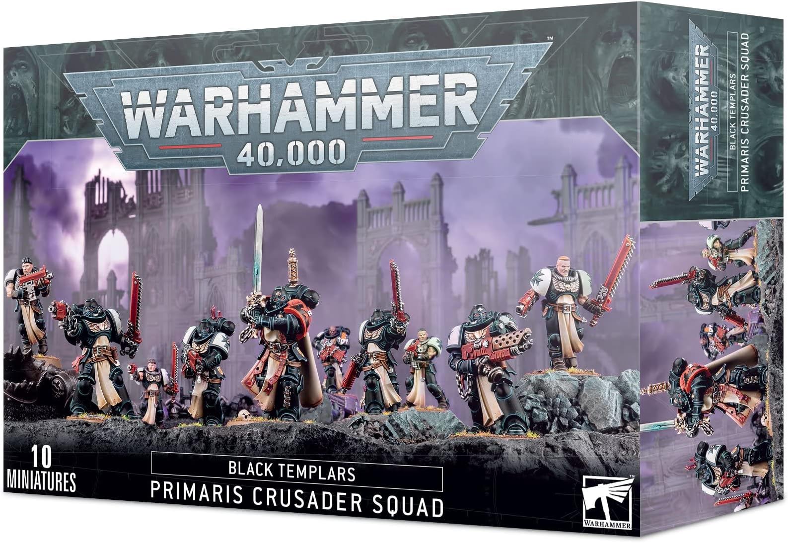Games Workshop Warhammer 40,000 Black Templars: Primaris Crusader Squad