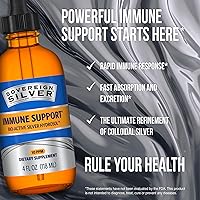Vista 6 de Sovereign Silver Apoyo inmunológico - Plata coloidal, hidrosol de plata bio-activo, 10 ppm, gotero líquido, 4 onzas líquidas, (4.0 fl oz)