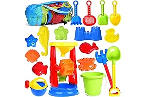 Amazing All-Inclusive 19-Piece Sand Toys Set for Limitless Ocean and Sandbox Adventures