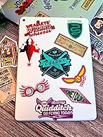 Vista 6 de Conquest Journals - Calcomanías transparentes variadas de Harry Potter, impermeables, resistentes a los rayos UV y a los arañazos, calcomanías