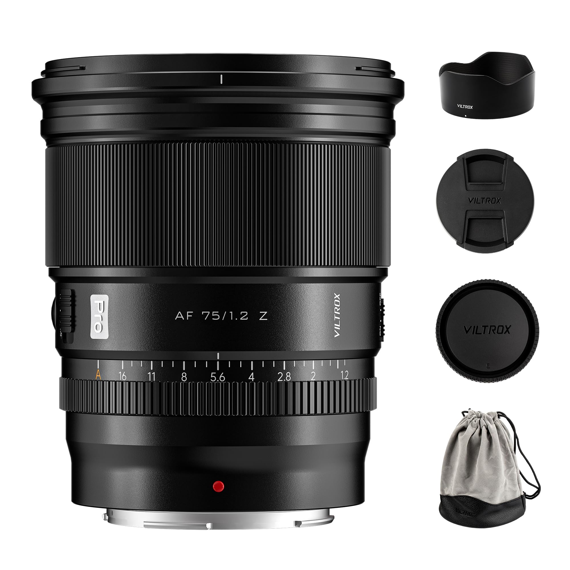 Amazon.com : VILTROX PRO 75mm F1.2 Auto Focus Lens for Nikon