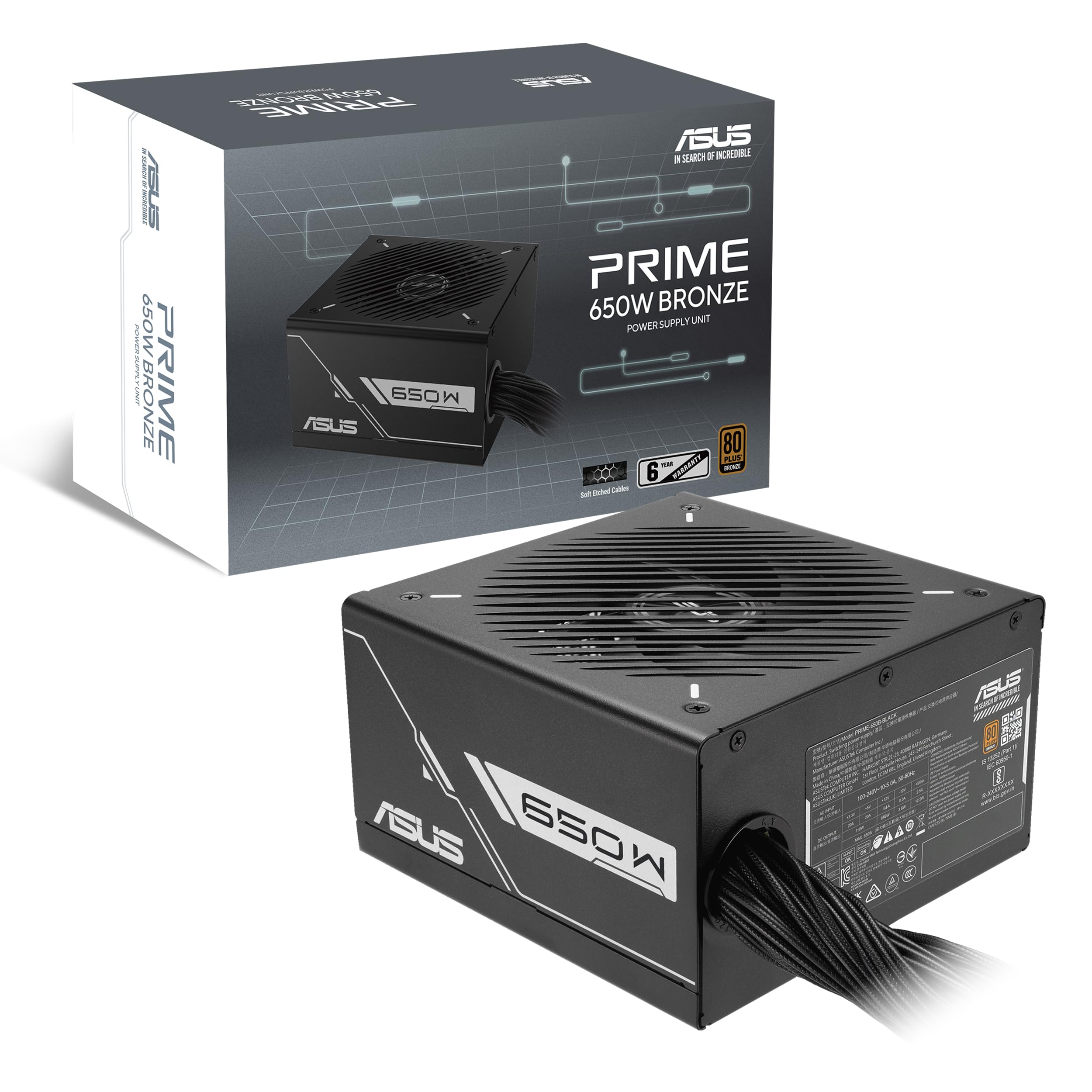 ASUS PRIME-650B-BLACK