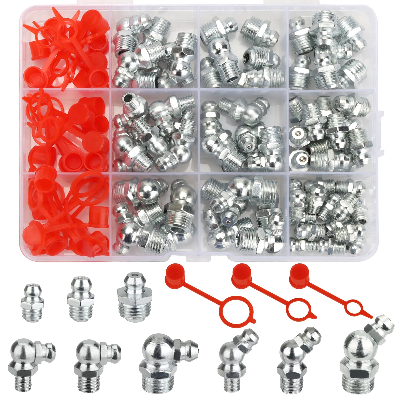 Labmilon 100 PCS Graisseur A Visser, Graisseur Pompe A