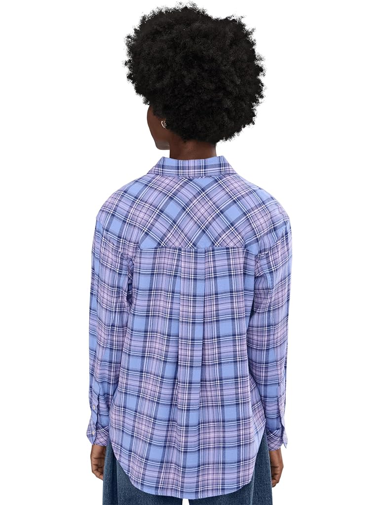 Blue Vineyard Vines Birdie Flannel Button-Down