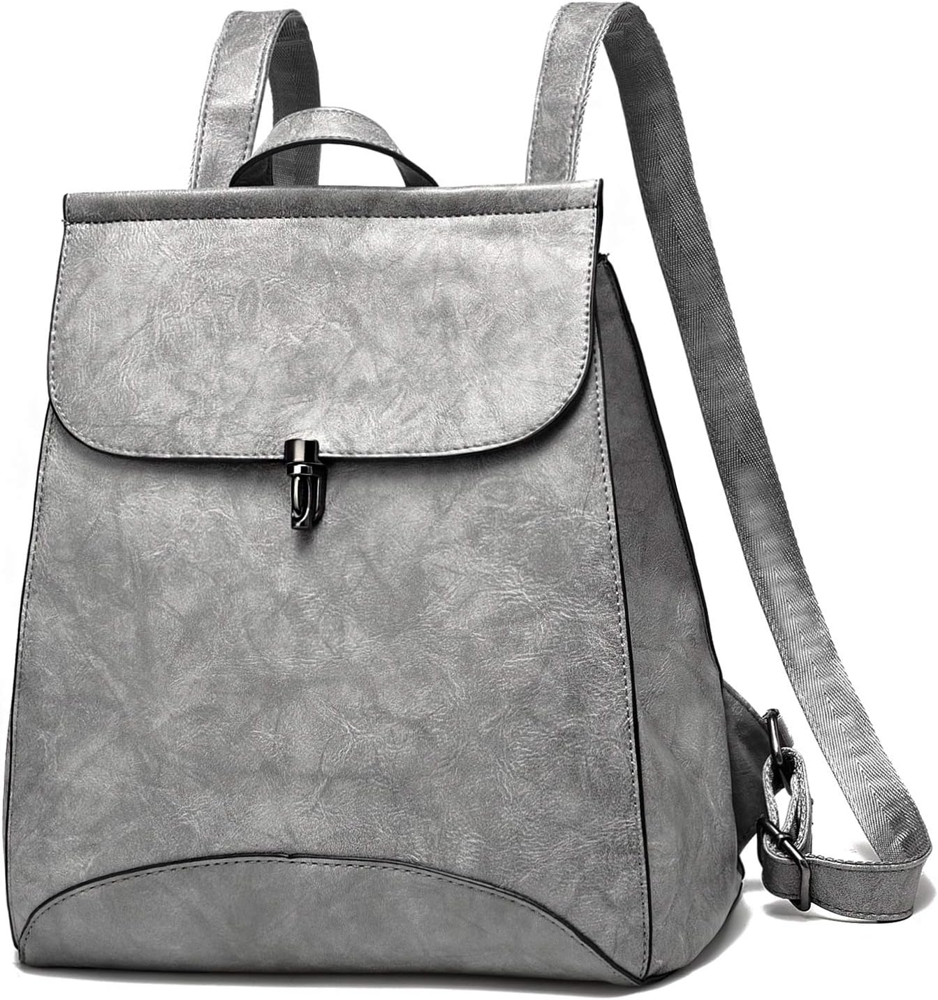 YAVCOOL Women Fashion Backpacks Purse Pu leather Ladies Casual Rucksack Lightweight Travel Shoulder Bags