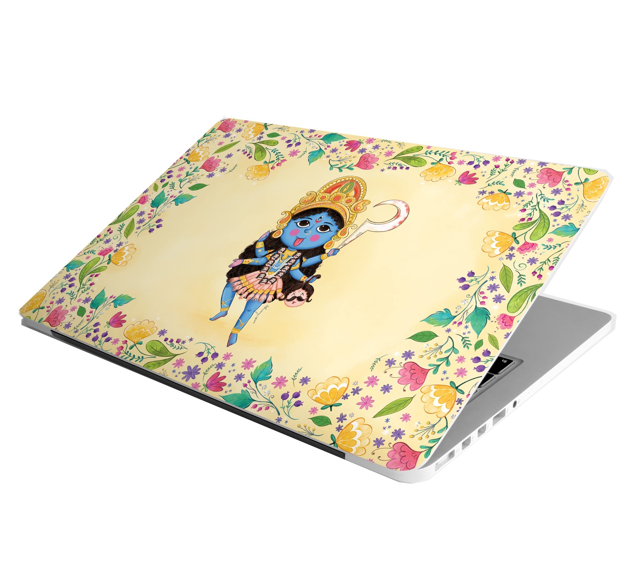 Happywagon Vinyl Laptop Skin Protector, Maha Kali HD Quality Decal Sticker, Dustproof, Waterproof, Scratchproof, Reusable Laptop Lamination, Compatible With Dell, HP, Lenovo, ASUS, Acer, Toshiba, Apple for Sizes Upto 11.6" to 15.6" Inches (B08T1SDLVT) Amazon Price History, Amazon Price Tracker