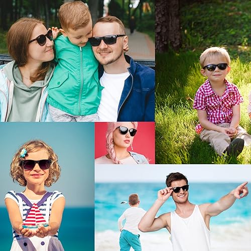 Miniatura 6 de MIAHART Paquete de 24 lentes de sol para niños, gafas de fiesta, rellenos de bolsas de golosinas a granel para niños y niñas, suministros de fiesta