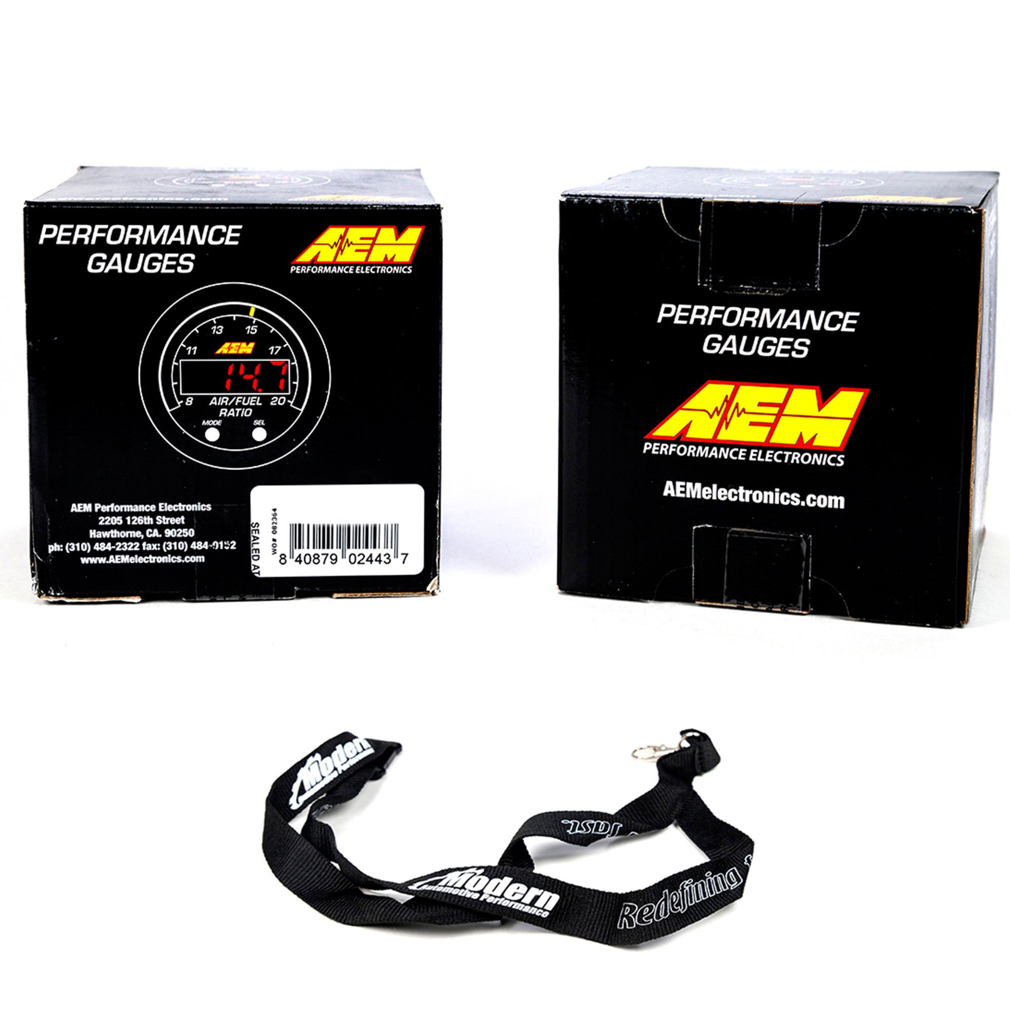 AEM Analog Water / Transmission / Oil Temp Gauge – 100-300°F (30-4402)