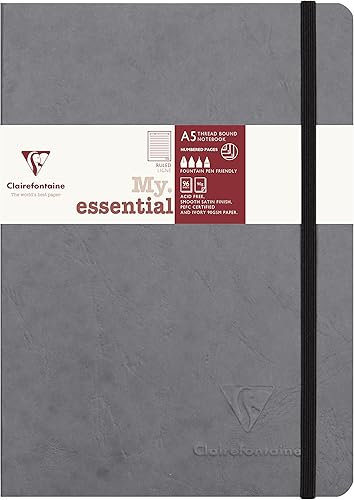 Miniatura 9 de Age Bag Essentials - Cuaderno de espiral (3.5 x 5.5in, con rayas, 100 páginas), color rojo, Tabaco