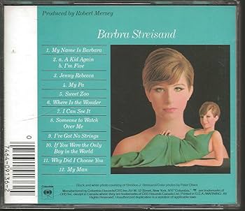 Amazon.co.jp: My Name Is Barbra: ミュージック