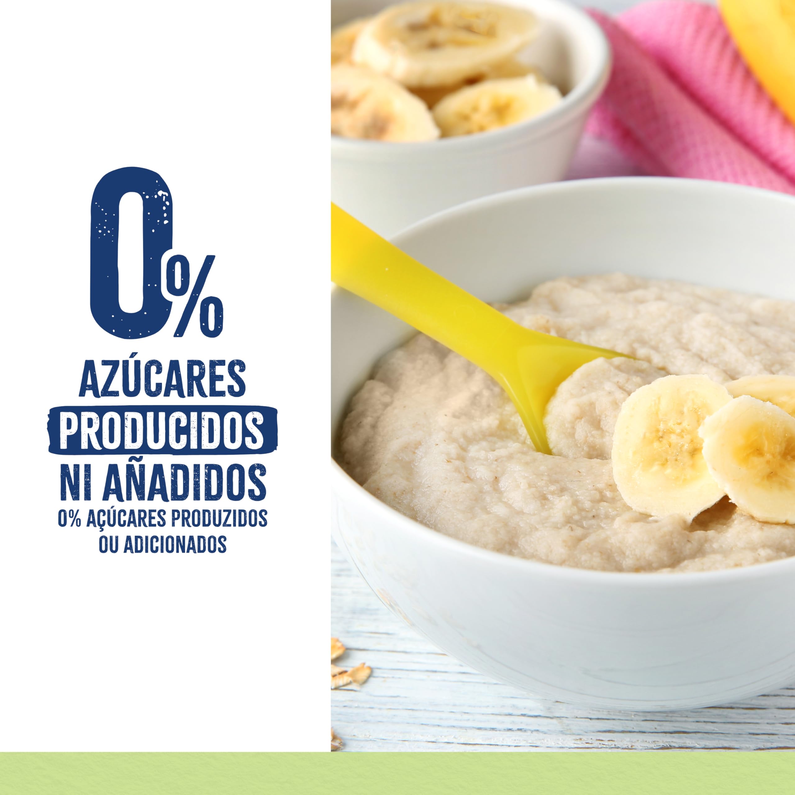 Hero Solo Papilla 8 Cereales con Galleta, Sin Azúcares Añadidos, Rica en Fibra y Vitaminas, Sabor Natural para Bebés, a partir de 6 meses, 6 ud x 550gr
