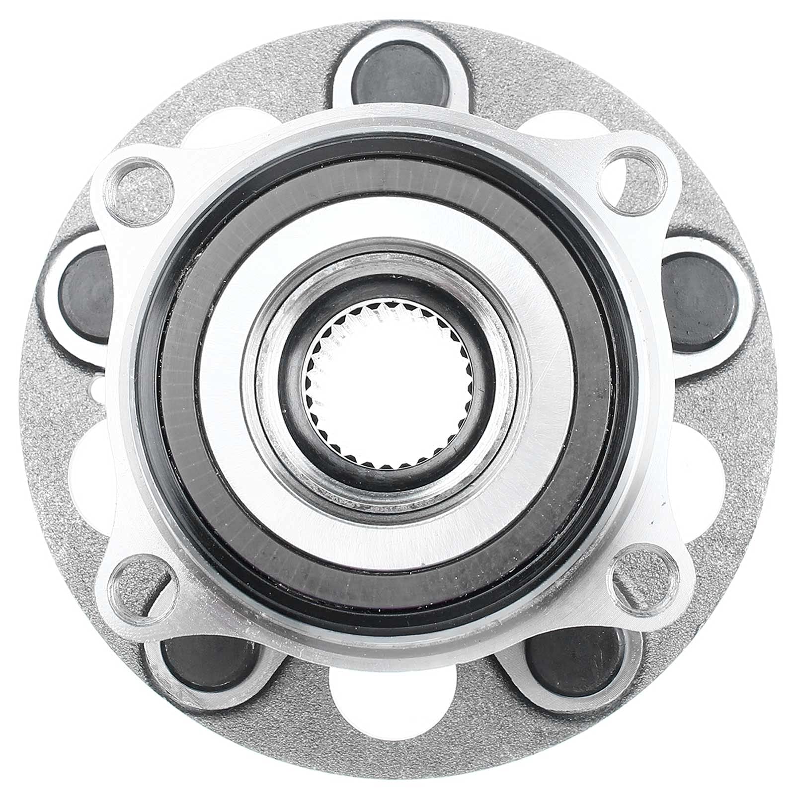 Front Wheel Hub Bearing Replacement Hub Bearing Assembly - Front Detroit Axle - 2 Front Wheel Bearing Hubs For 2009-2015 Honda Pilot, 2007-2013 Acura MDX ZDX [5-Lug W/ABS], Wheel Bearing Hubs Assembly - Foto 12