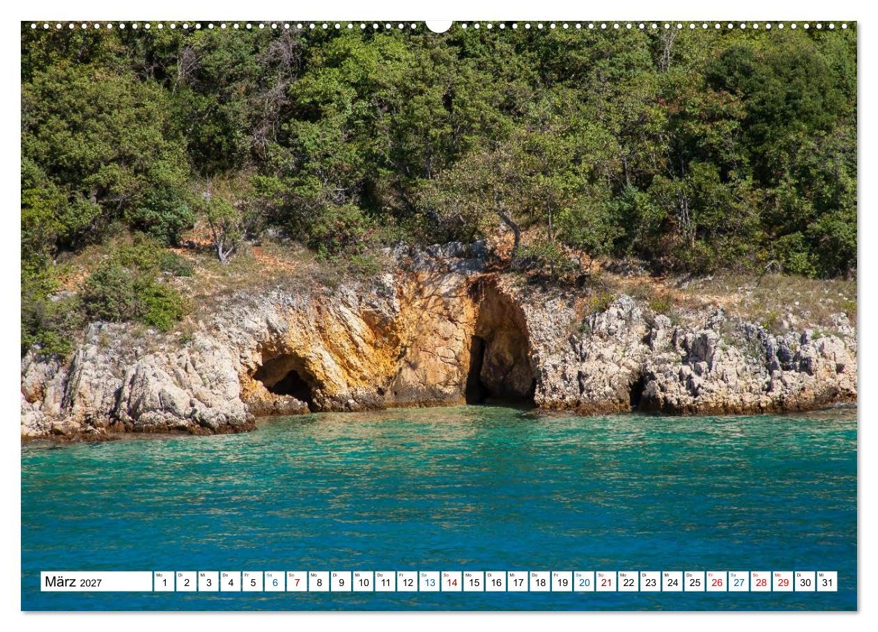 Istrien – Küsten, Städte und Inselträume (Wandkalender 2027 DIN A2 quer), CALVENDO Monatskalender: Monat für Monat entführt diese Bildreise zu ... Licht und adriatischem Flair. (CALVENDO Orte)