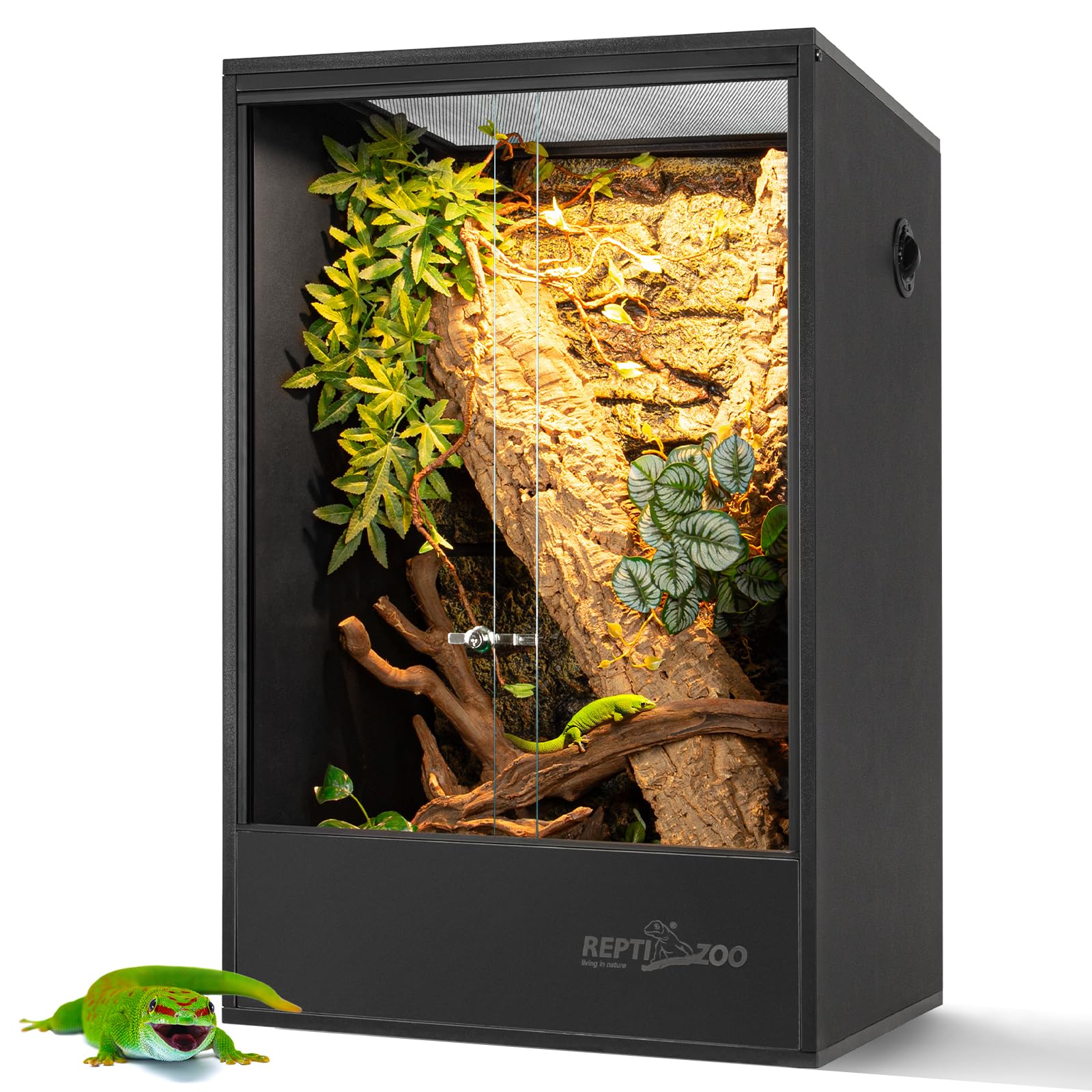 Reptizoo 67 Gallon Pvc Tall Reptile Tank 24 X18x36 Large