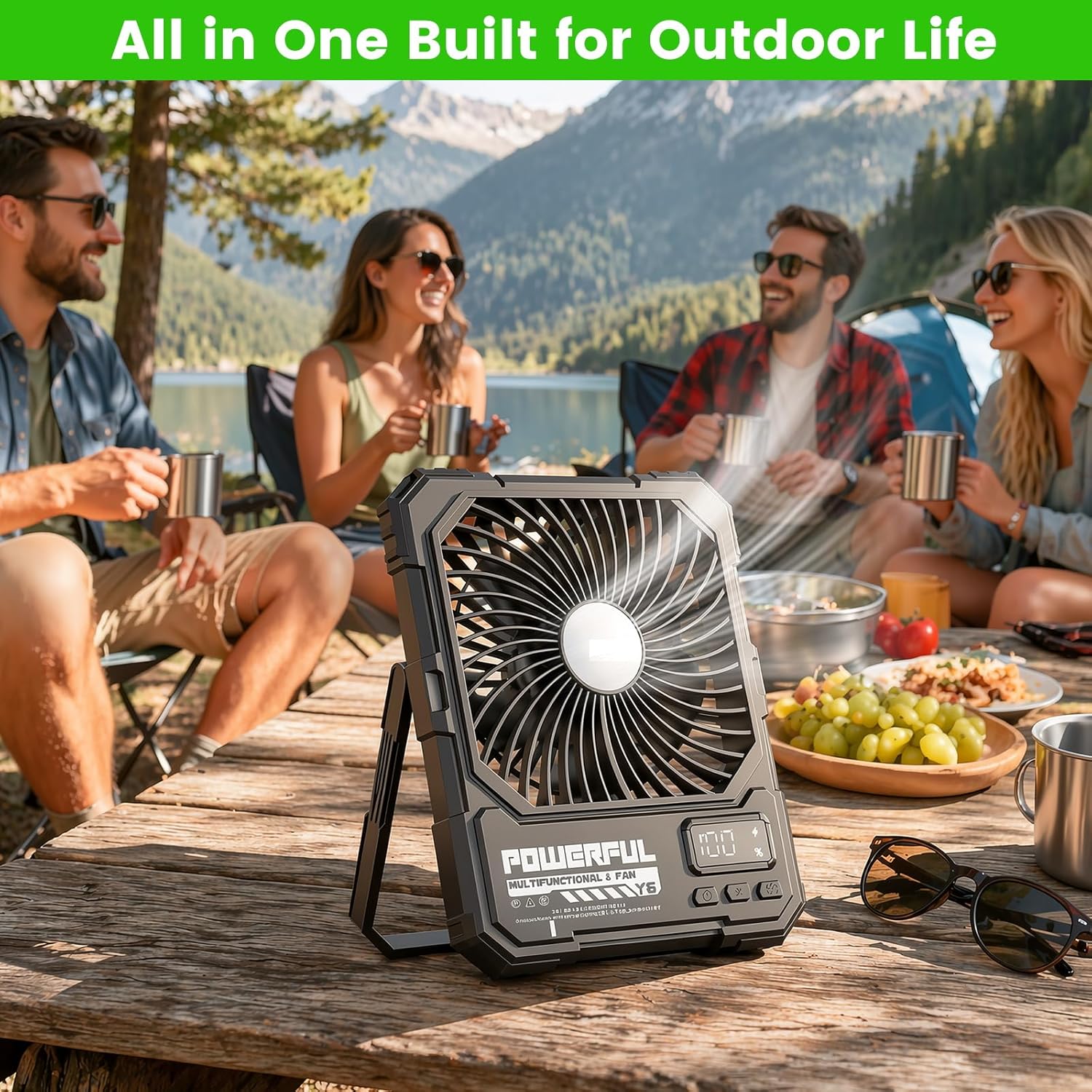 20000mAh Portable Travel Fan For Cruise, Ventilador Rechargeable Fan With Light,USB Rechargeable Camping Fan For Travel Tent 4 81nEo7cIAKL. AC SL1500