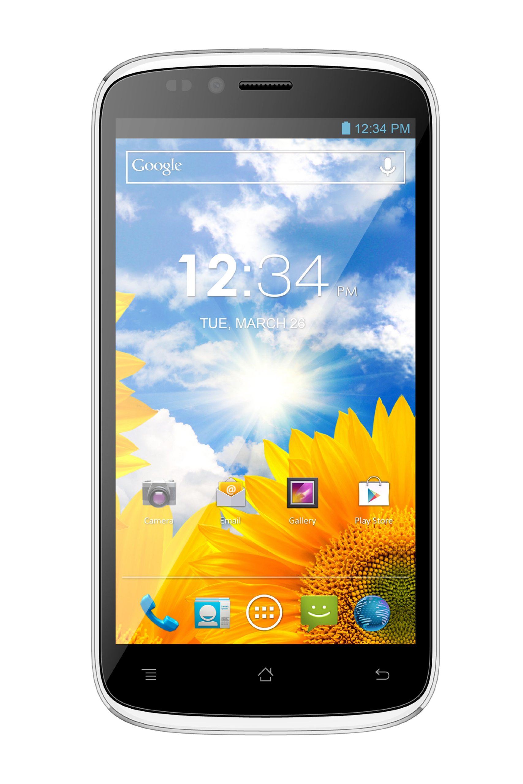 BLU Studio 5.3 S Unlocked Dual Sim Phone with Quad-Core 1.2GHz Processor, Android 4.1 JB, 5.3-inch I