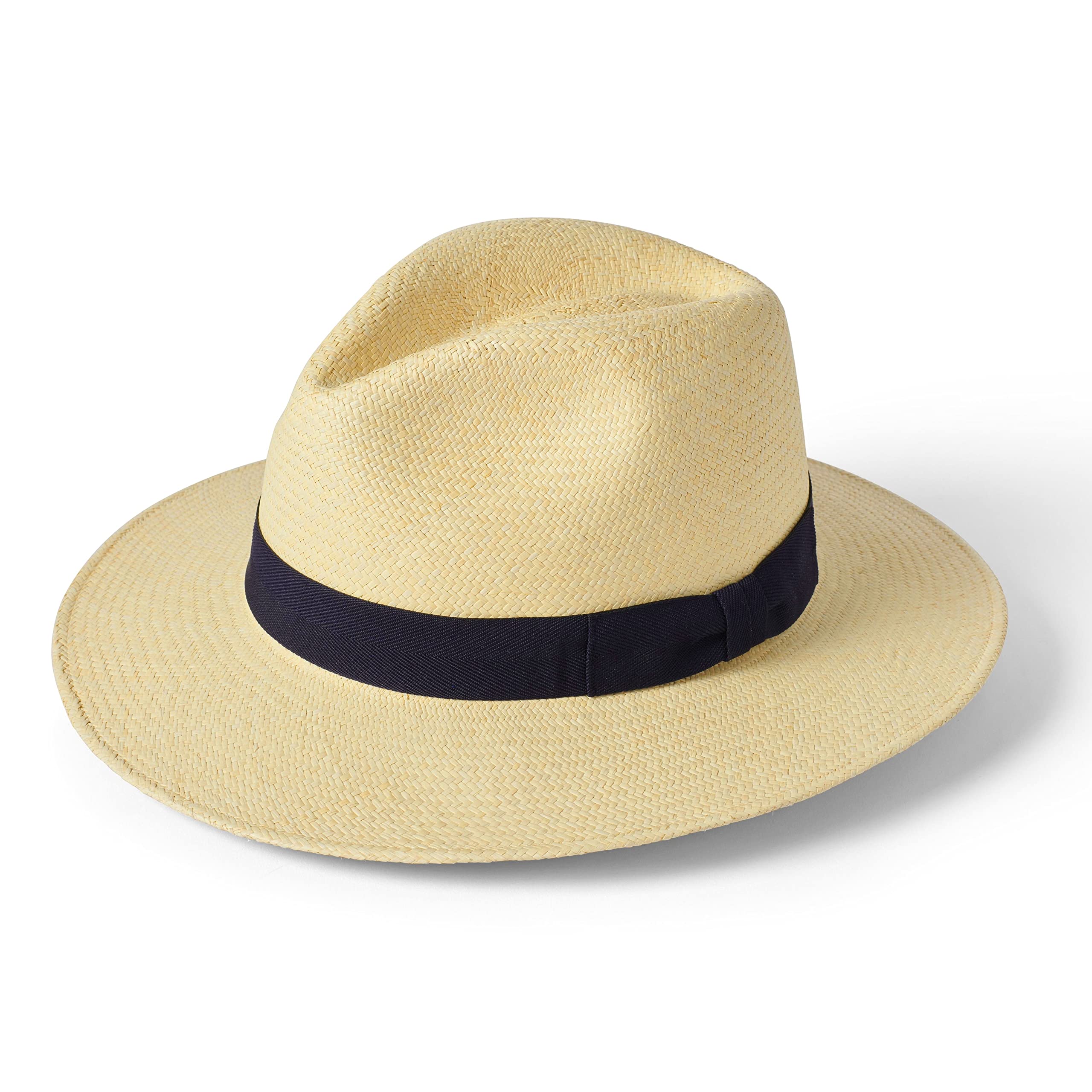 Failsworth Downbrim Panama Hat (as8, Numeric, Numeric_7_and_1_Quarter, Natural)