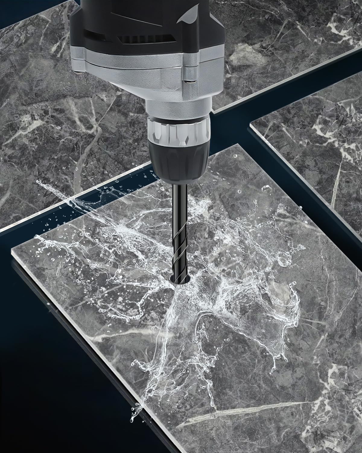 Lytool Mèche à Carrelage 10 Pièces Verre Céramique Tige Hexagonale