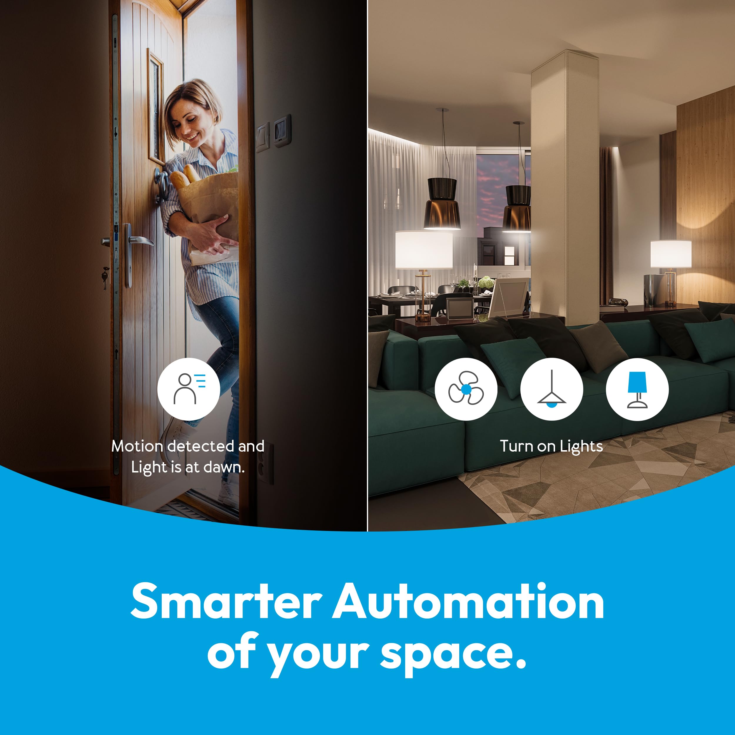 Aeotec TriSensor 8 – multiczujnik 3 w 1, ruch w promieniu 10 m, temperatura w °C, światło w luksie, Z-Wave Gen8, długi zakres, wymagany koncentrator, współpracuje z SmartThings, Homey, HomeAssistant
