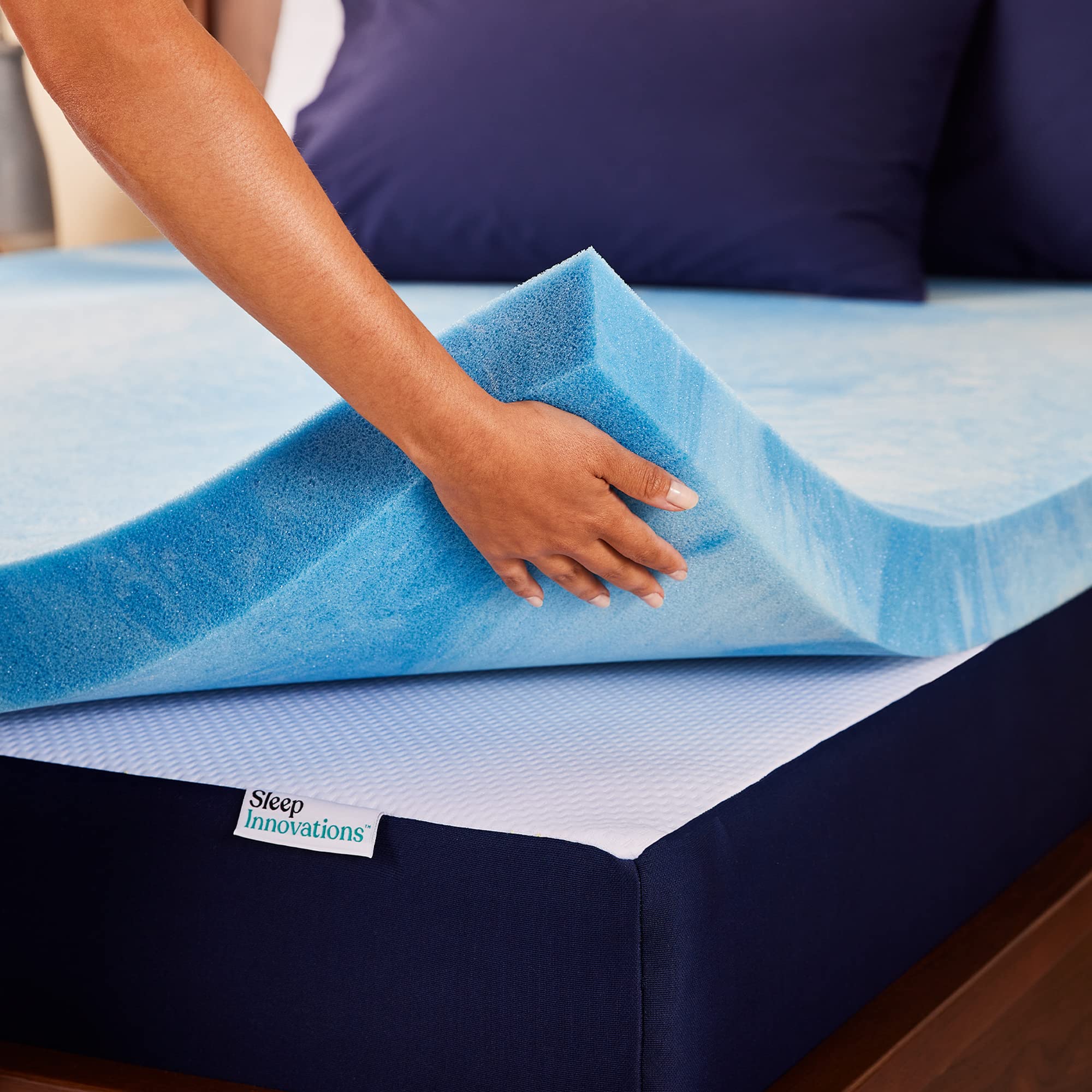 3 Inch Cool Gel Memory Foam Mattress Topper (Full) (A2)