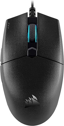 Corsair KATAR PRO Ultra-Light Gaming Mouse – FPS/MOBA Mouse, Symmetric Shape, 12,400 DPI Optical Sensor, 6 Programmable Buttons, Plug-and-Play, RGB…