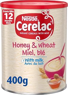 Nestle Cerelac Honey and Wheat with Milk Infant Cereal 400 g, 12 Months+