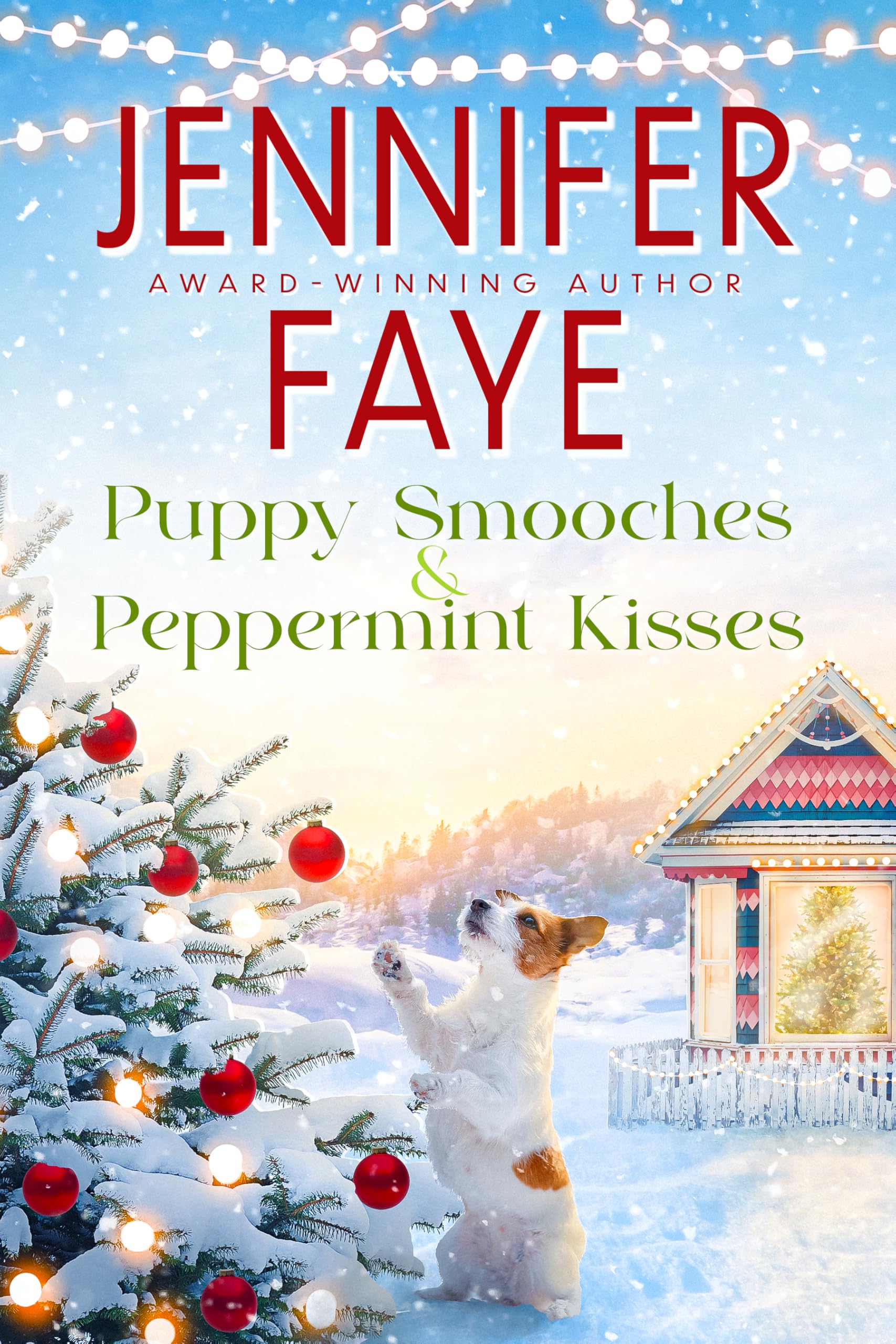 Puppy Smooches & Peppermint Kisses (Kringle Falls Book 3)