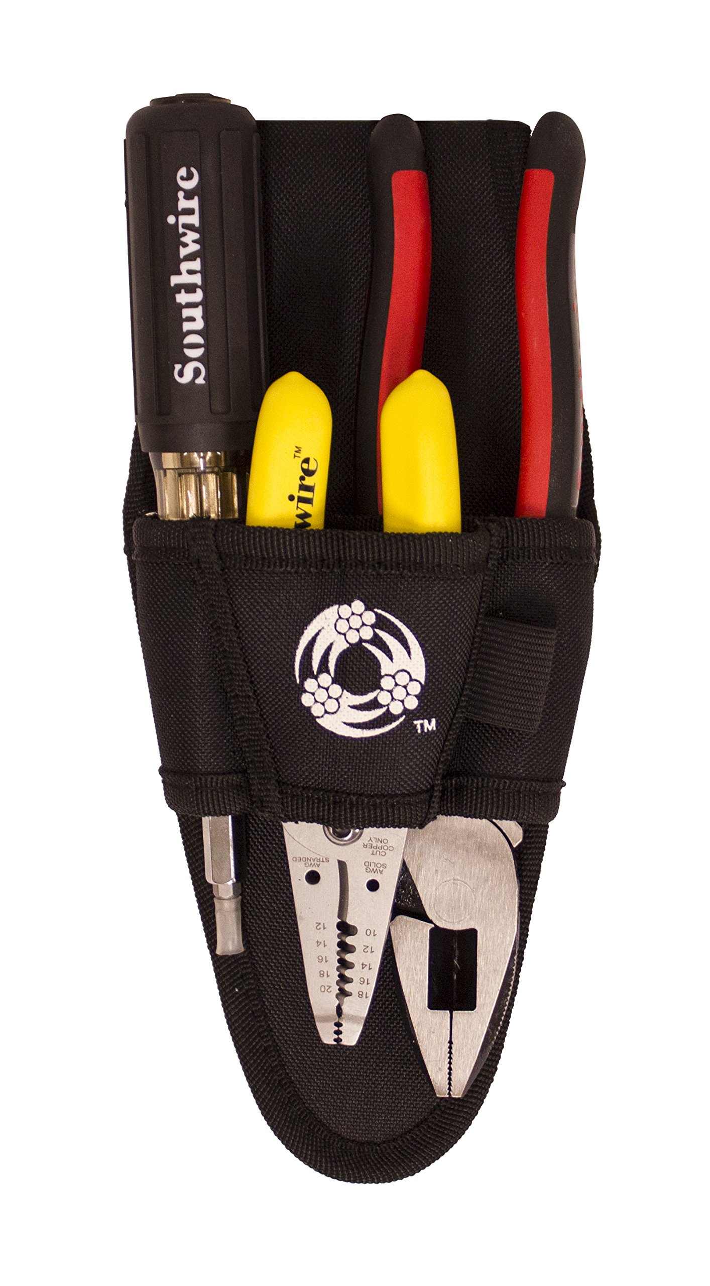 Southwire EKIT-4 Electrician's Tool Kit Holster Pouch 4-Piece
