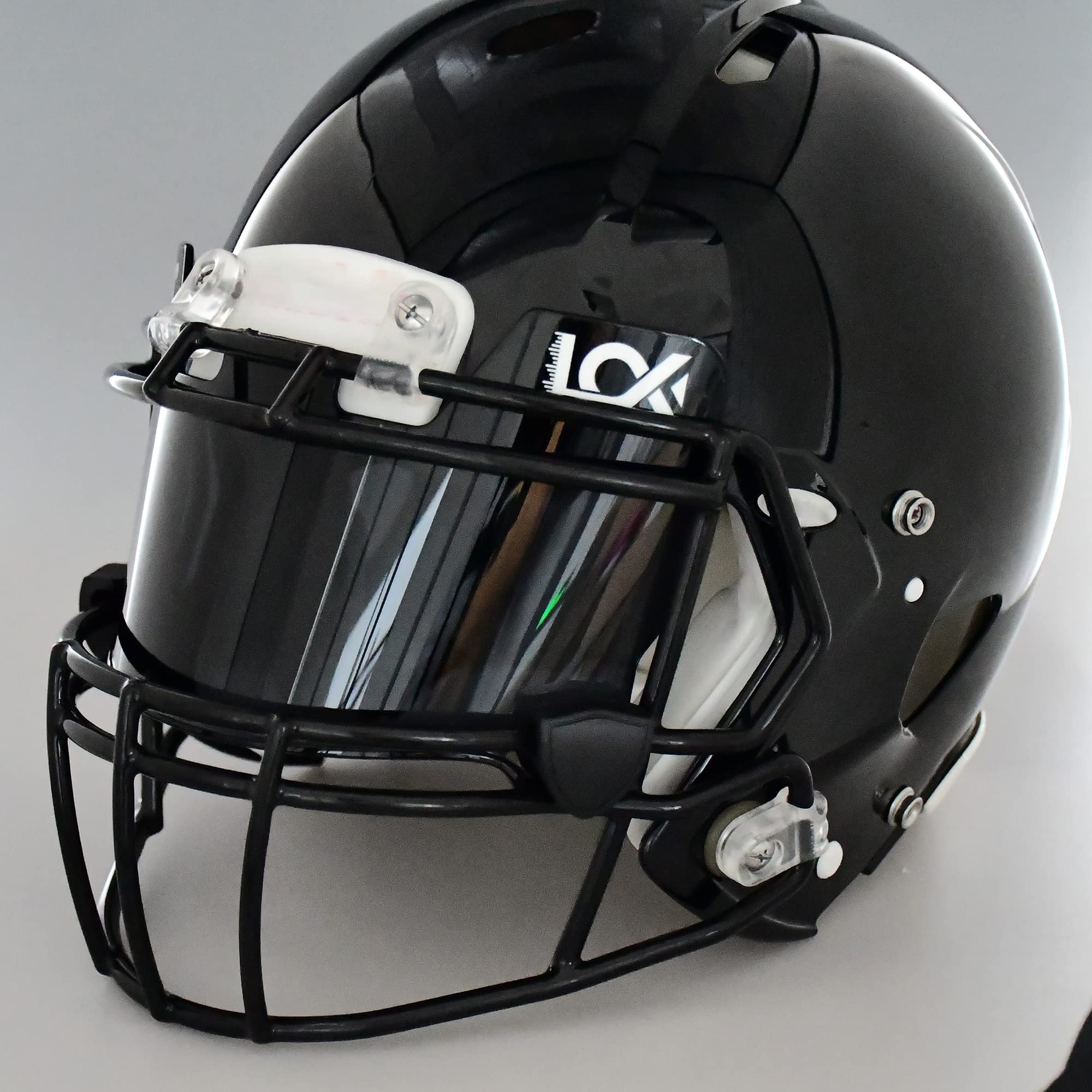 Amazon.com : LOKIYS Football Visor - for Youth Football Helmets & Adult  Football Helmets (Black) : Sports & Outdoors